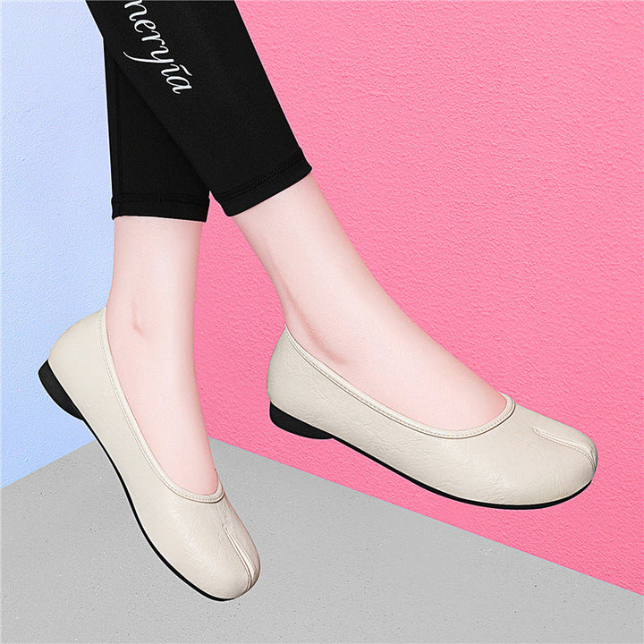 Damen Elegante und bequeme Ballerinas mit flexiblem Fußbett Drune