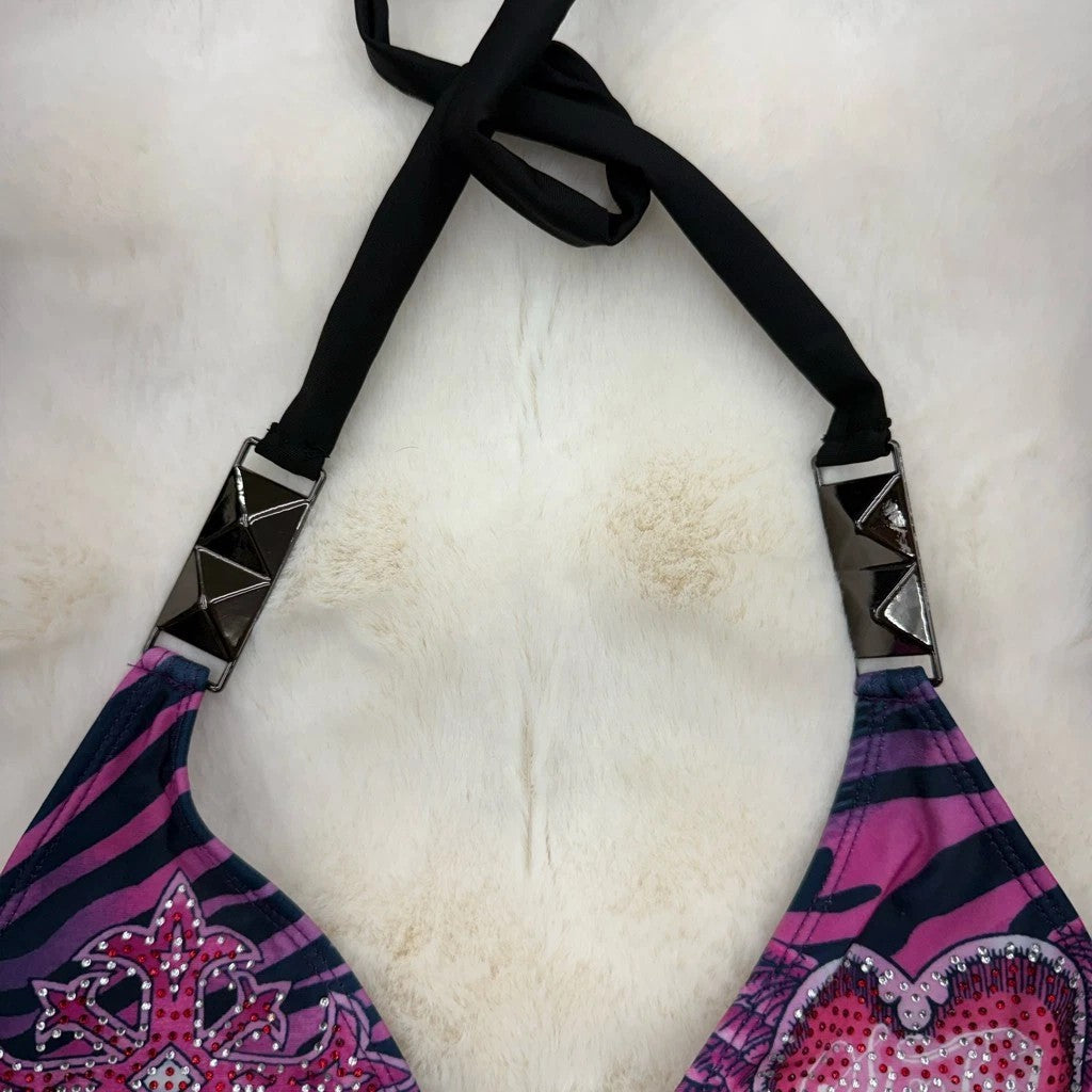 Damen Triangel-Bikini mit Verzierungen Drune