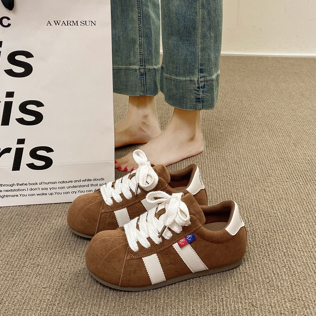 Damen Sportliche Sneakers mit weich gepolsterter Sohle und robustem Obermaterial Drune