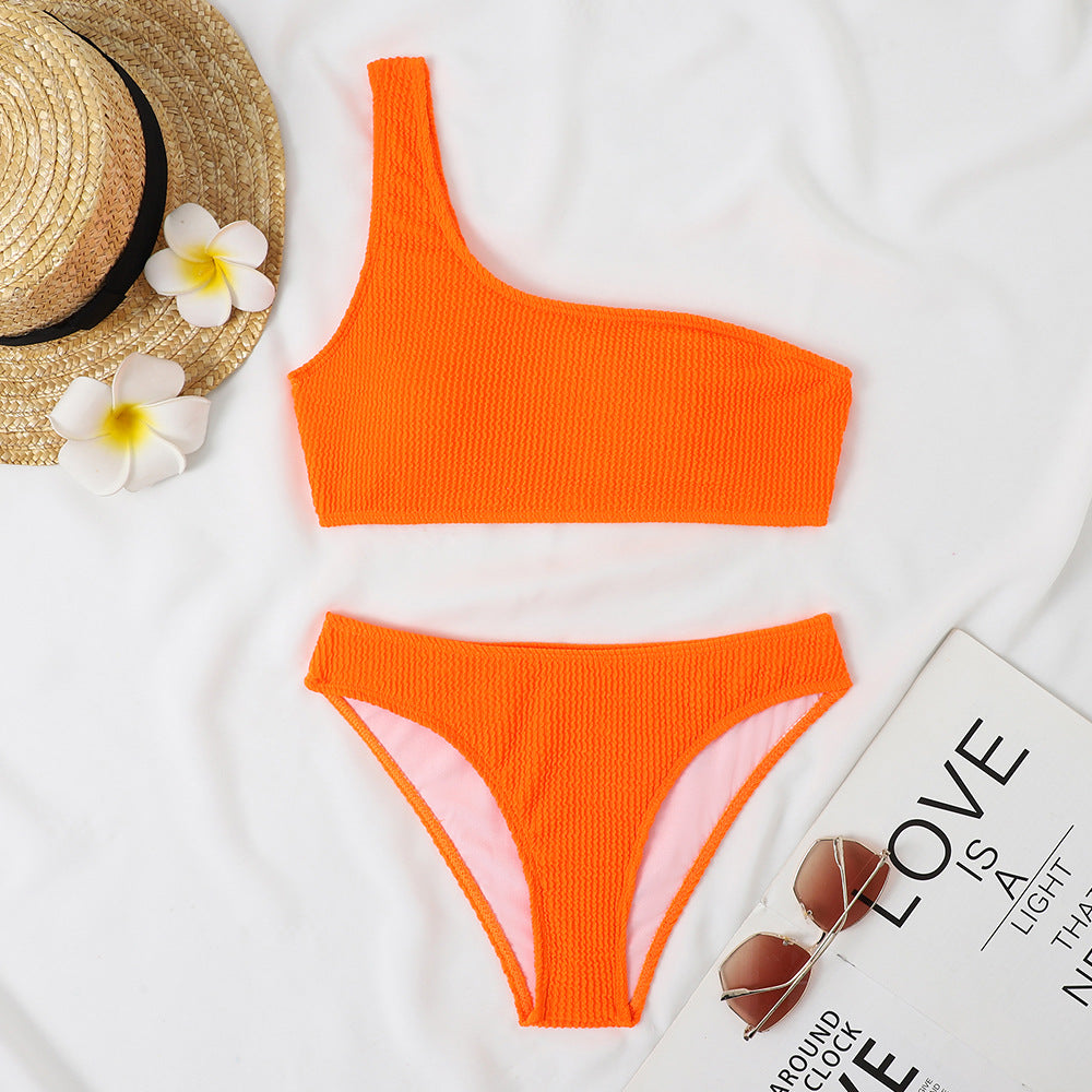 Damen Triangel-Bikini mit asymmetrischem Schnitt und aufregendem Design Drune