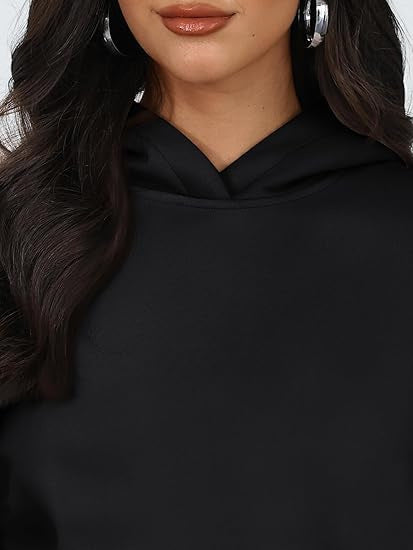 Damen Kapuzenpullover mit bequemer Passform Drune