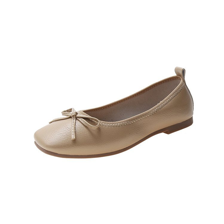Damen Ballerinas mit elegantem Schleifen-Detail und hochwertigem Leder Drune