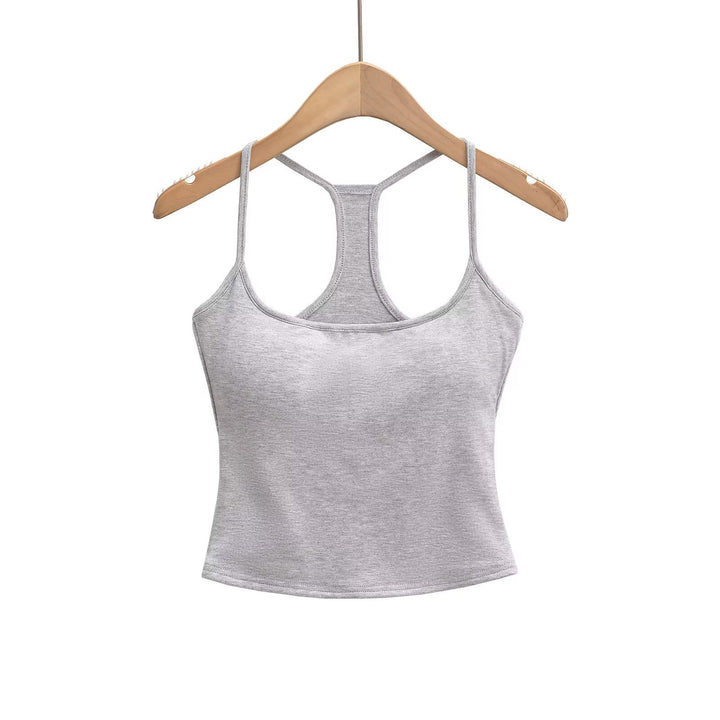 Damen Sportliches Trägershirt mit atmungsaktivem Material und deportivo Design Drune