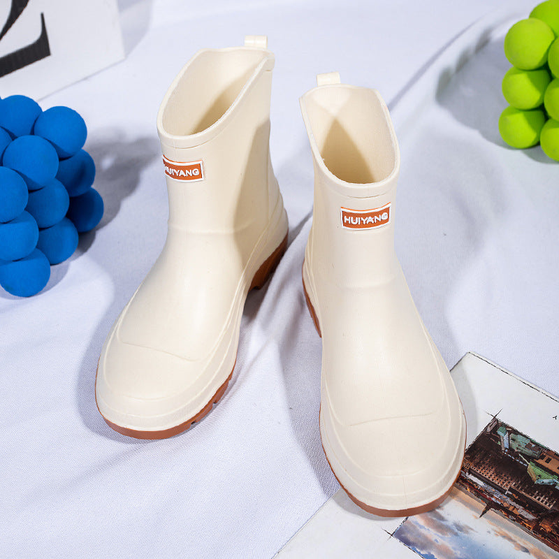 Damen wasserdichte Gummistiefel für alle Wetterbedingungen Drune