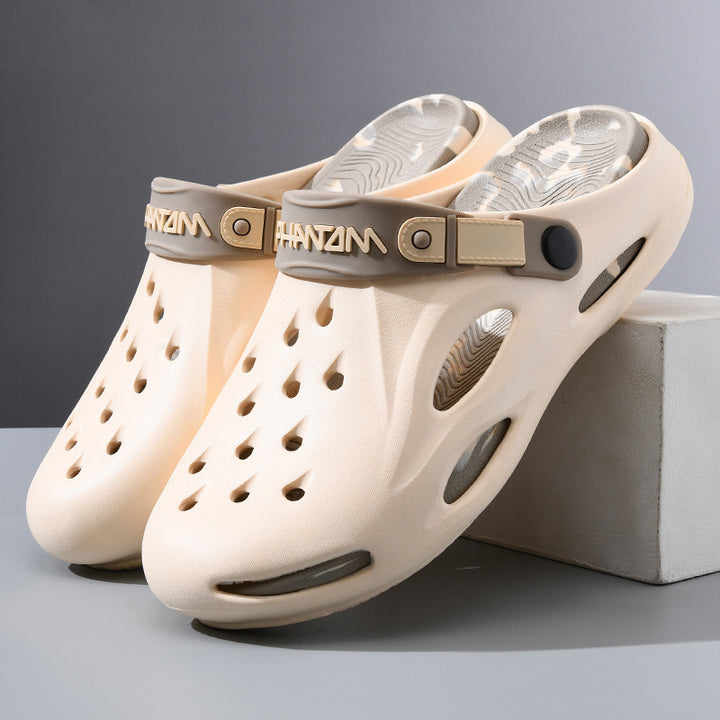 Femme Leichtgewicht Casual Slip-On Clogs mit Belüftungsöffnungen Drune