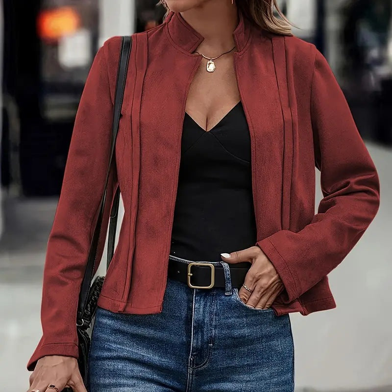 Drune | Damen Kurze Jacke Wollmix