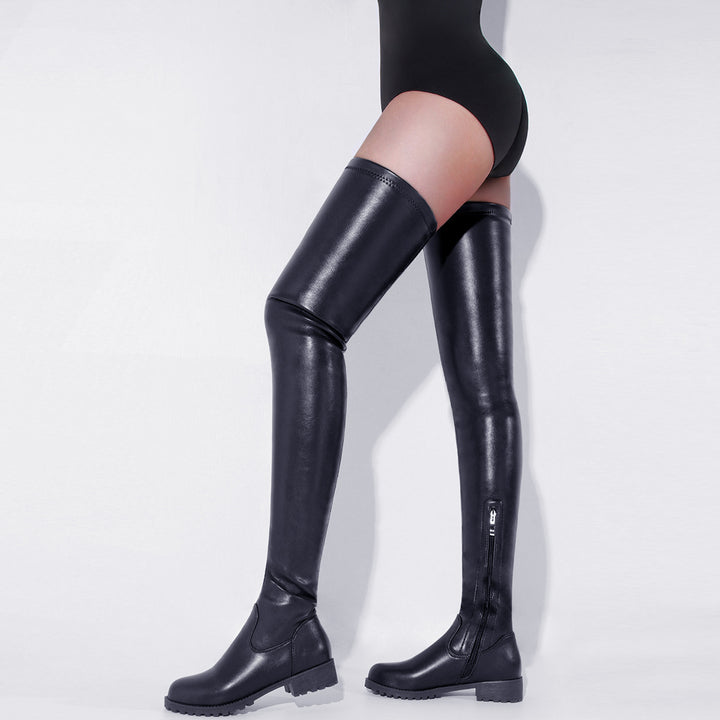 Drune | Damen Hohe Kniestiefel