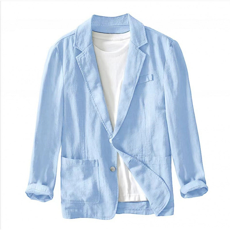 Damen Leichter und eleganter Leinenblazer Drune
