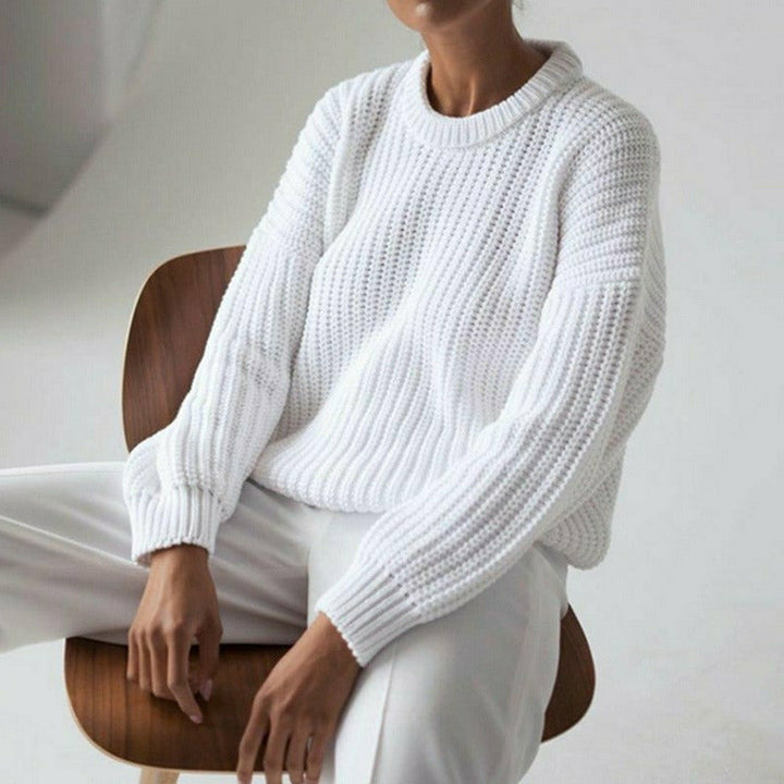 Drune | Lässiger Fester Strickpullover
