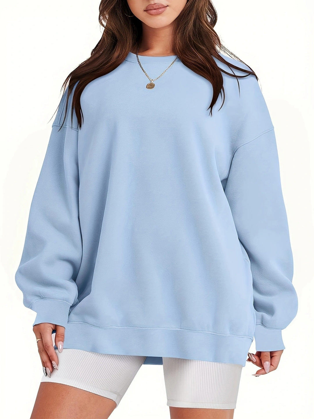 Damen Oversized Sweatshirt mit lässigem Schnitt Drune