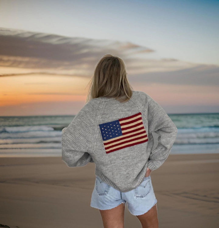 Damen Strickjacke mit modischem Design und bequemen Taschen Drune
