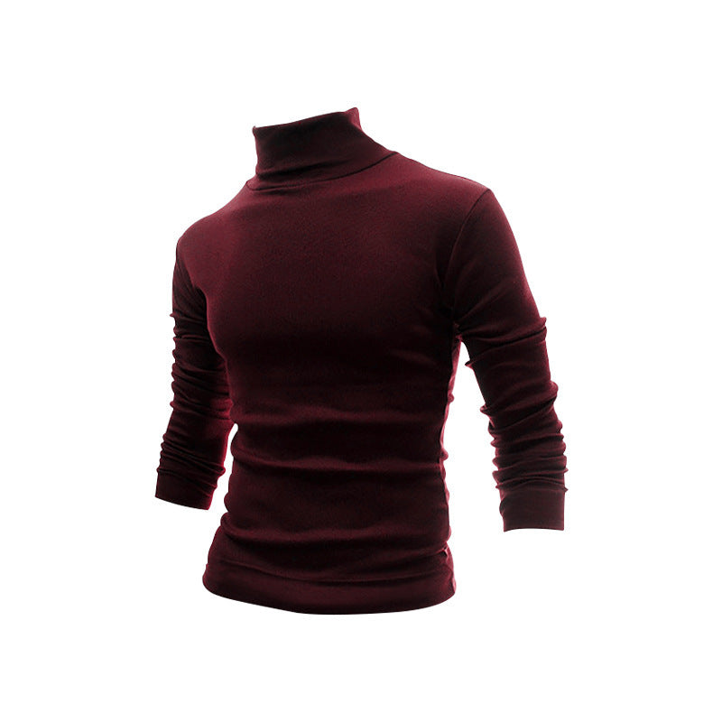 Herren Hochwertiger Stehkragenpullover aus weichem Material Drune