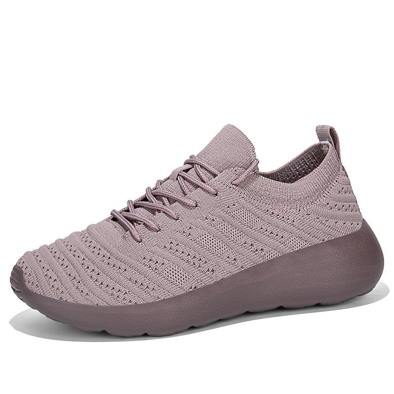 Unisex nan gestrickter Schlupfsneaker mit nahtlosem Strickoberteil, elastischem Schaftrand und dämpfender Leichtsohle Drune