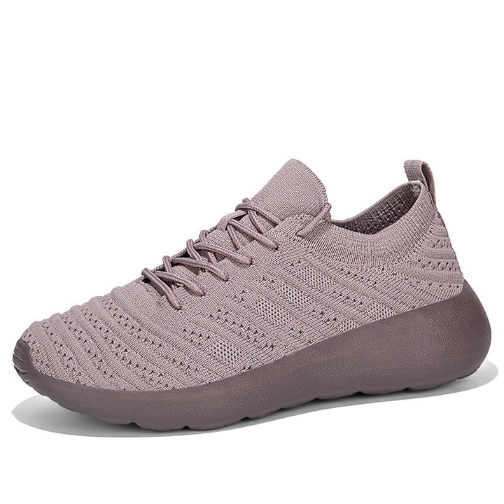 Unisex nan gestrickter Schlupfsneaker mit nahtlosem Strickoberteil, elastischem Schaftrand und dämpfender Leichtsohle Drune