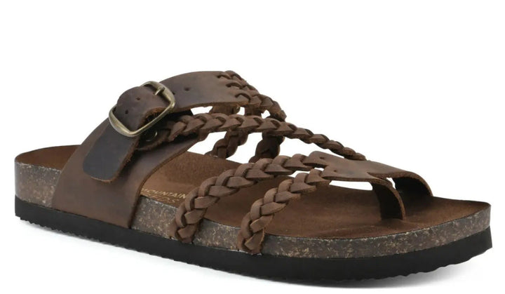 Damen Riemchen-Sandalen mit verstellbarem Schnallenverschluss und anatomischer Fußbettung Drune