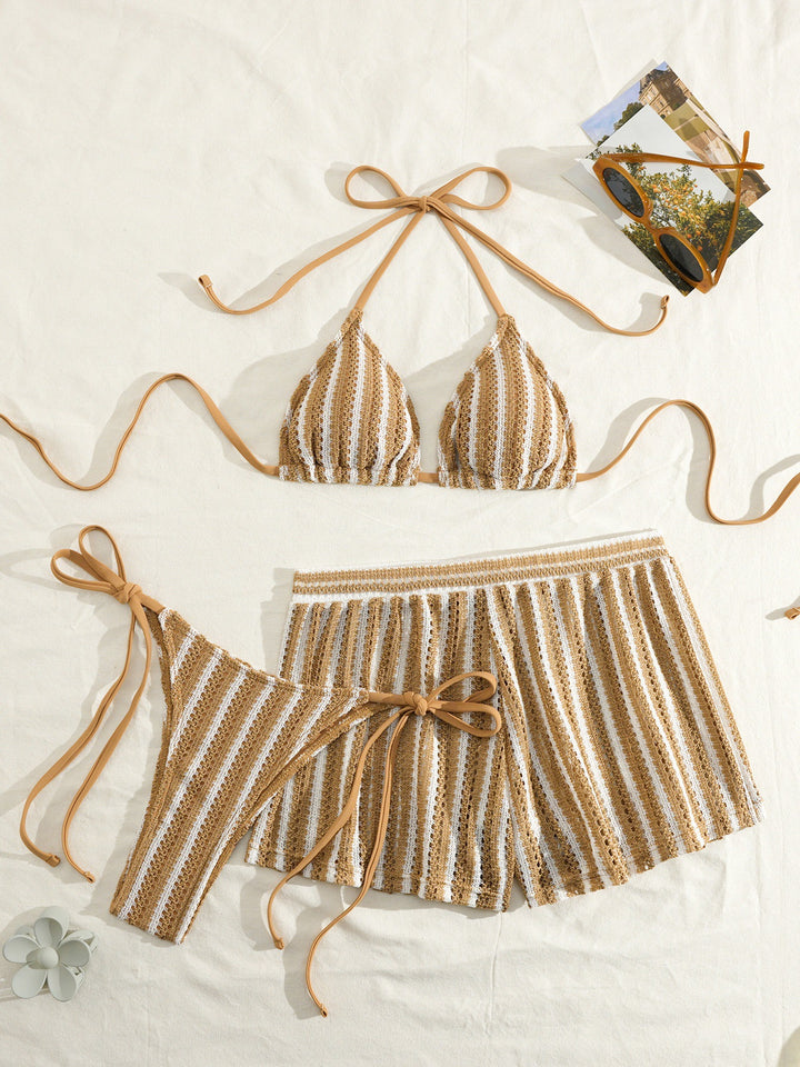 Damen Zweiteiliges Strandoutfit Drune