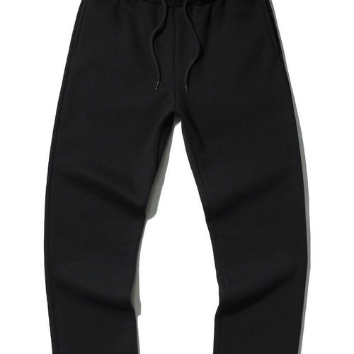 Unisex moderne Relax-Jogginghose mit elastischem Kordelbund, seitlichen Eingrifftaschen und schmal zulaufendem Bein Drune