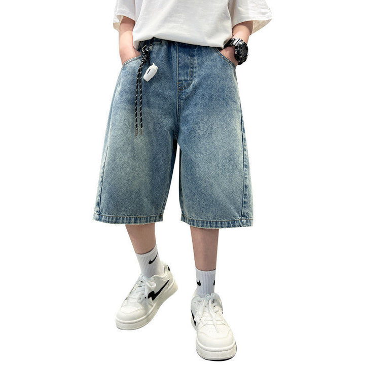 Unisex Baggy-Shorts aus leichtem Denim Drune