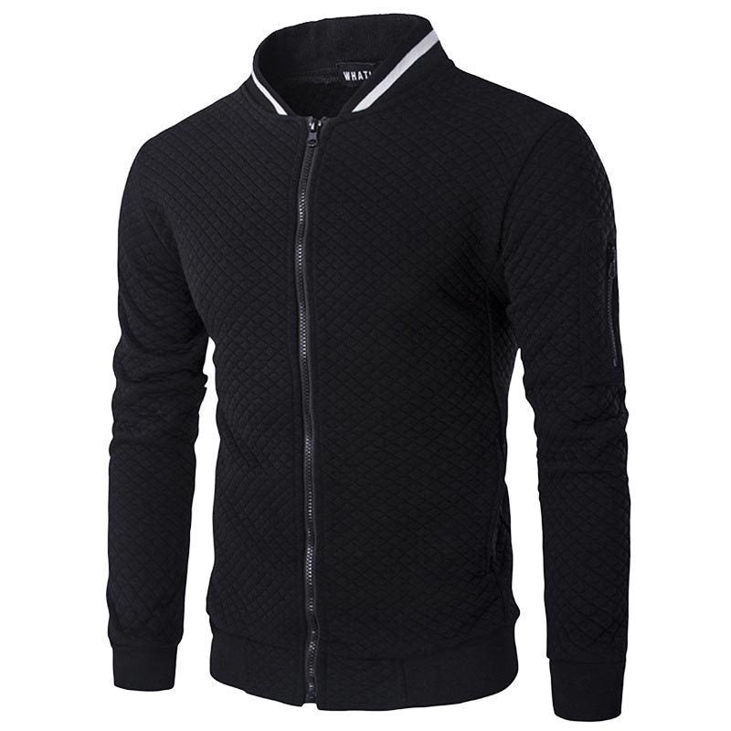 Herren Steppjacke mit modernem Kragen Drune