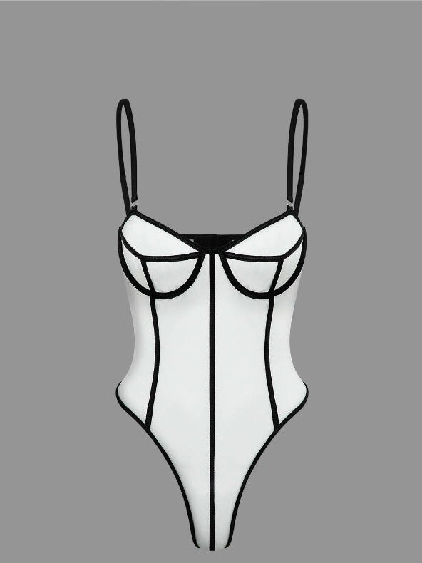 Damen Eleganter Figurformender Bodysuit Drune
