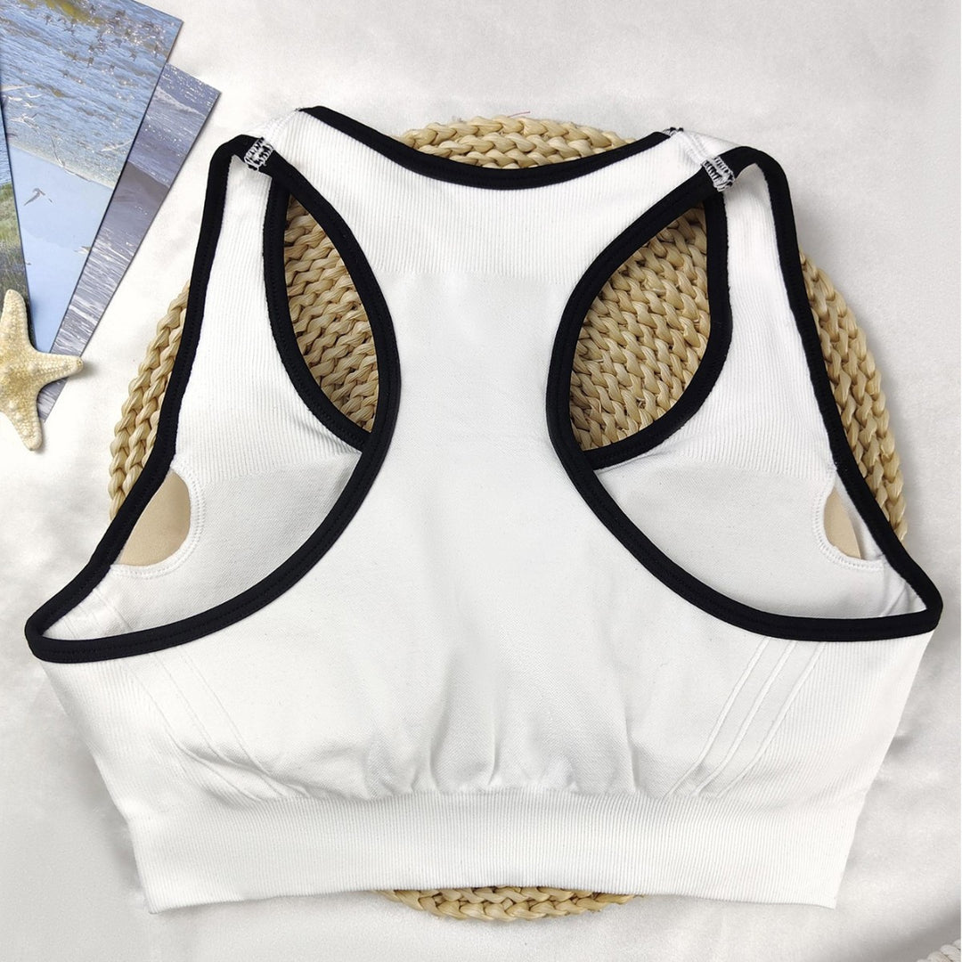 Damen Sport-Bustier mit atmungsaktivem Mischgewebe und stützenden Cups Drune