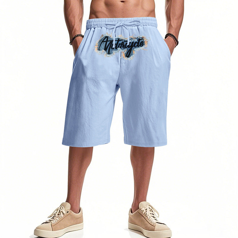 Herren Bequeme Freizeit-Badeshorts mit verstellbarem Bund und praktischen Seitentaschen Drune