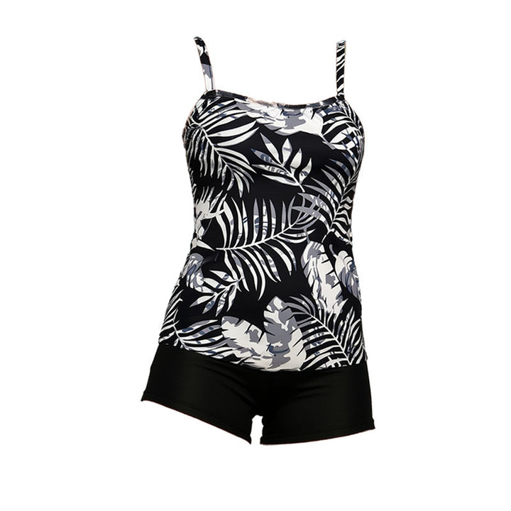 Damen Tankini mit stützenden Trägern und modischem Mustermix Drune