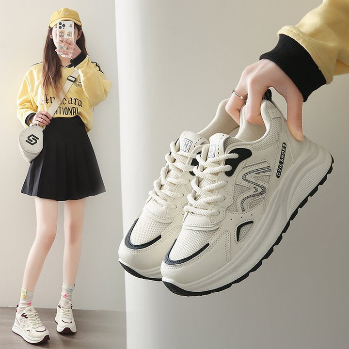 Damen Komfortable Sneakers mit dämpfender Sohle und atmungsaktivem Obermaterial Drune