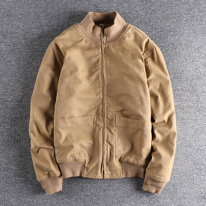 Damen Übergangsjacke mit hohem Kragen und praktischen Taschen Drune
