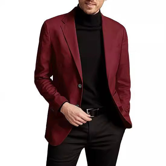 Herren eleganter Sakko mit klassischem Schnitt und modernen Akzenten Drune