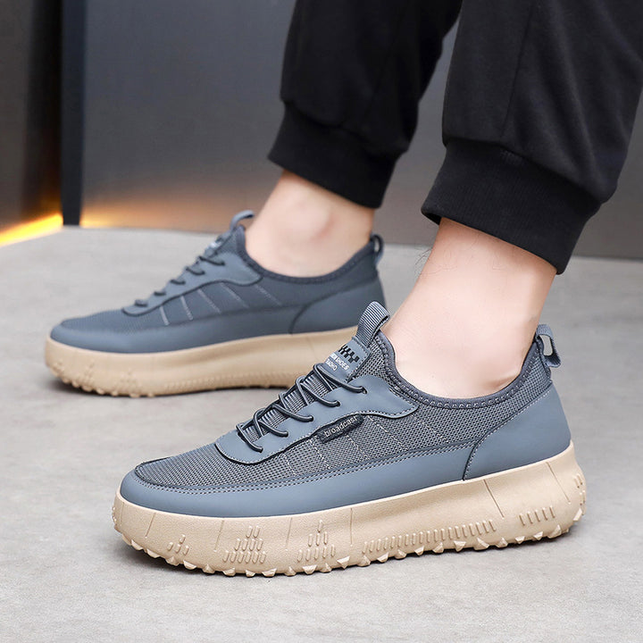 Damen Sportliche und komfortable Sneakers mit dicker Profilsohle Drune