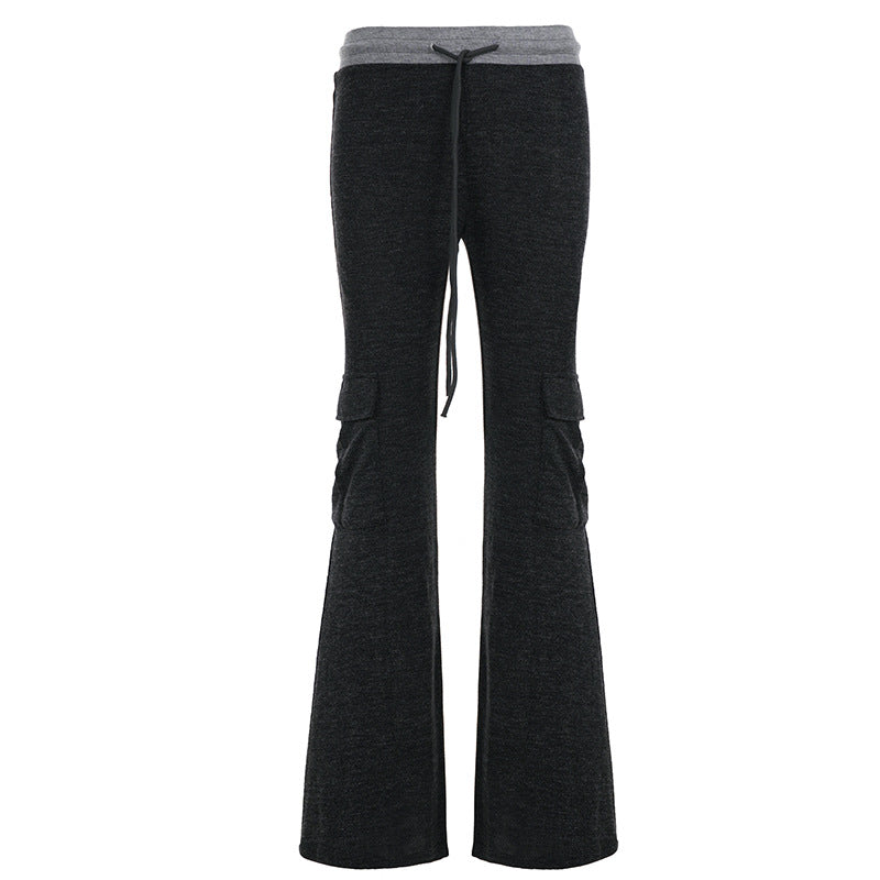 Damen Weite Cargo-Hose mit elastischem Bund und praktischen Taschen Drune