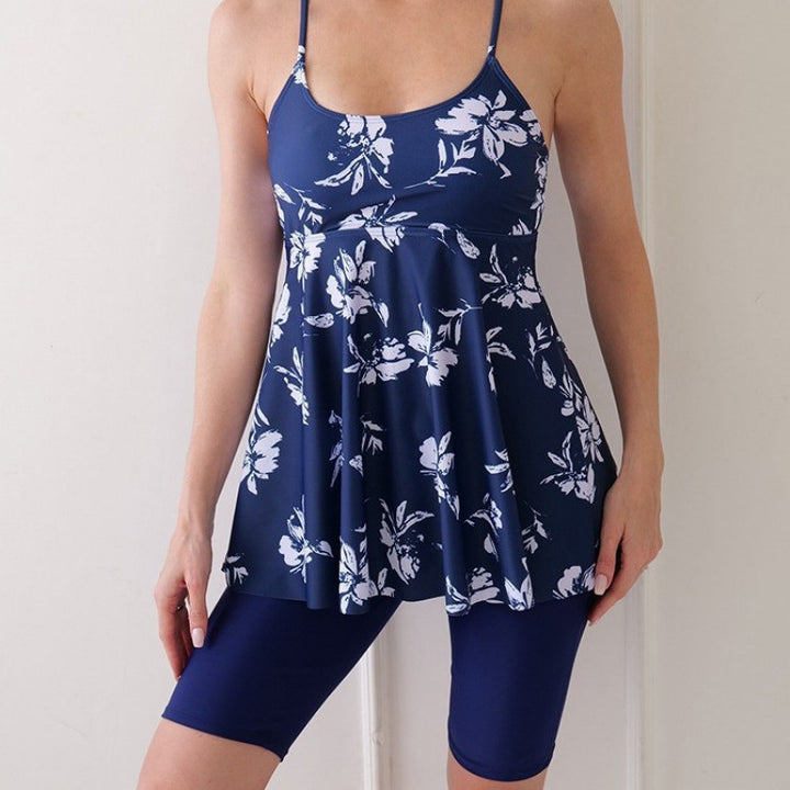 Damen Tankini mit elegantem Schnitt und figurbetonender Passform Drune