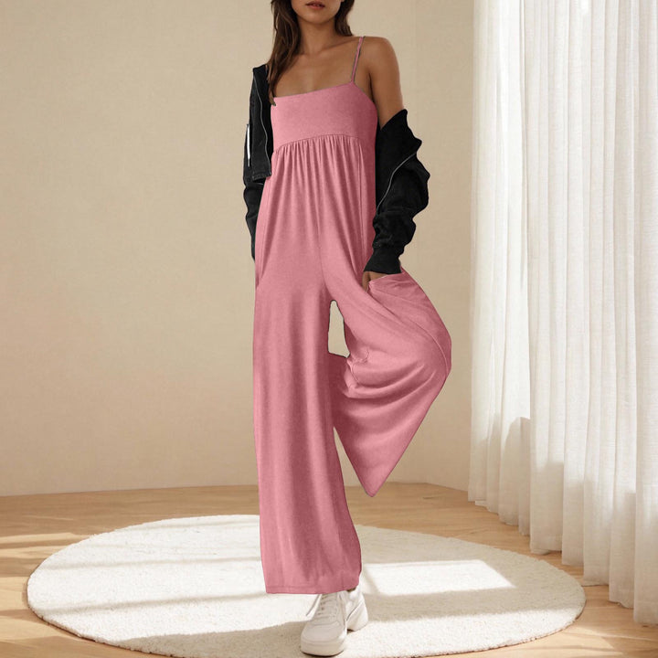 Damen Lässiger Maxikleid im entspannten Schnitt mit tiefen Taschen Drune