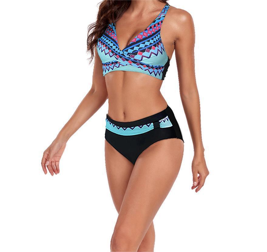 Damen Bikini-Set mit innovativem Farbverlauf Drune