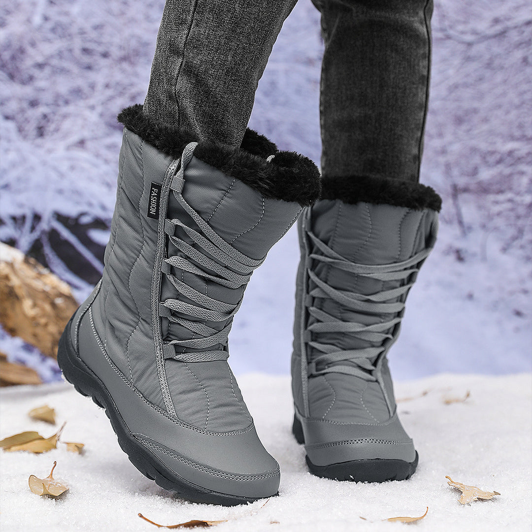 Damen Winterstiefel Drune