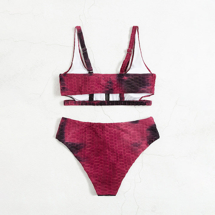 Damen Sportlicher Bikini mit innovativem Reißverschluss Drune