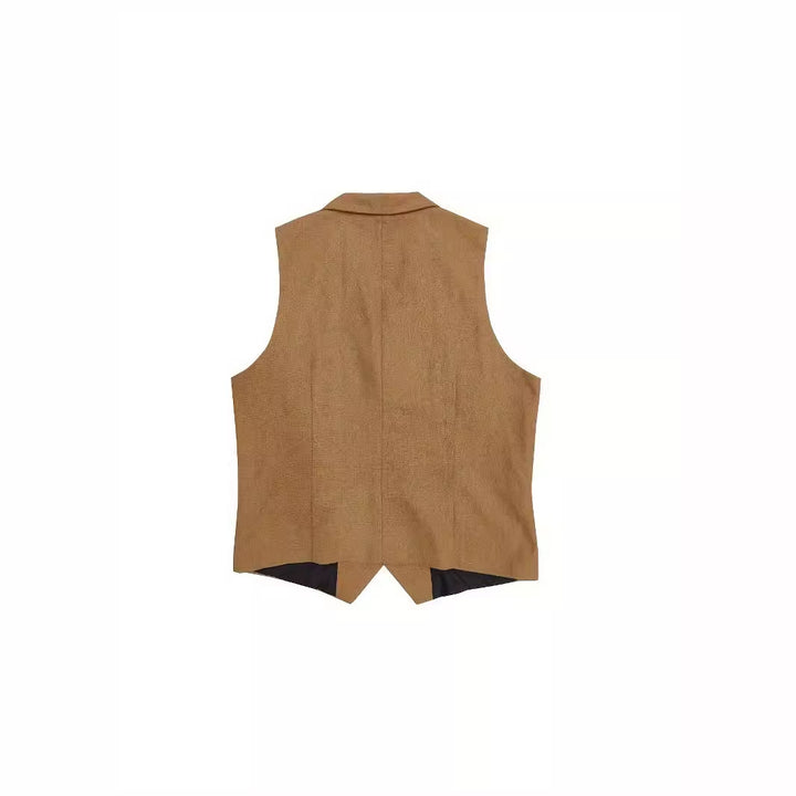 Herren elegante Weste mit praktischen Haltern Drune