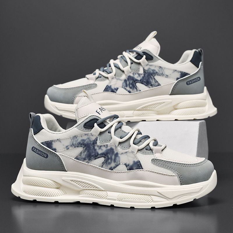 Damen modische sportive Sneakers mit atmungsaktiver Oberfläche und dämpfender Sohle Drune