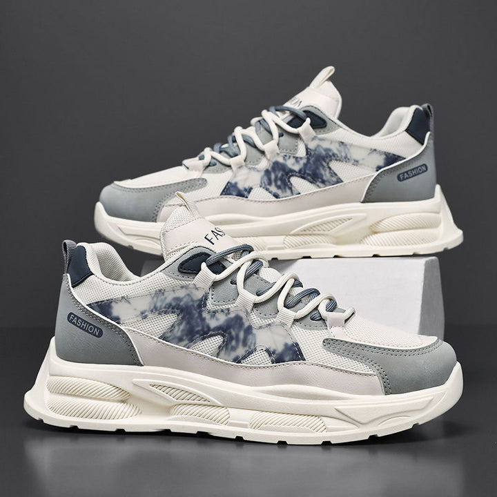 Damen modische sportive Sneakers mit atmungsaktiver Oberfläche und dämpfender Sohle Drune