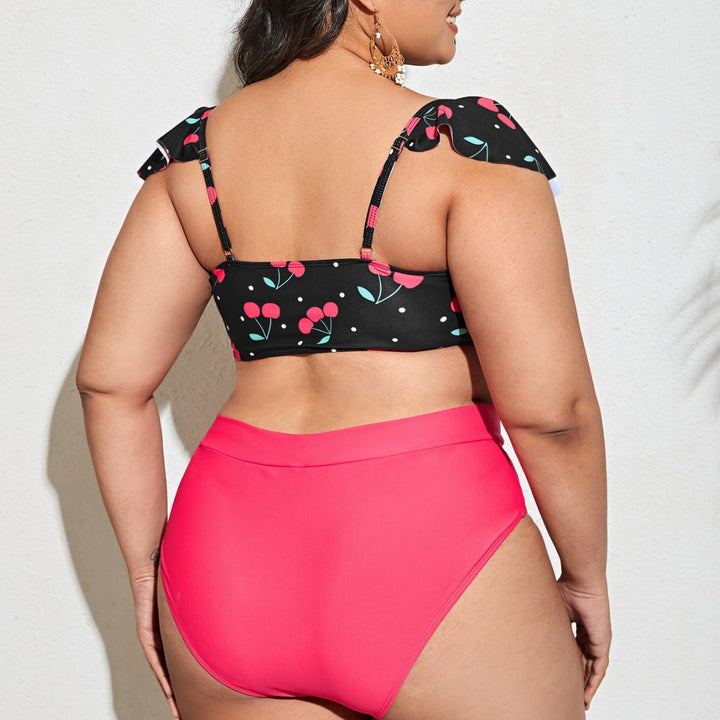 Damen Tankini-Set mit voluminösen Rüschendetails und hochwertigem Schnitt Drune