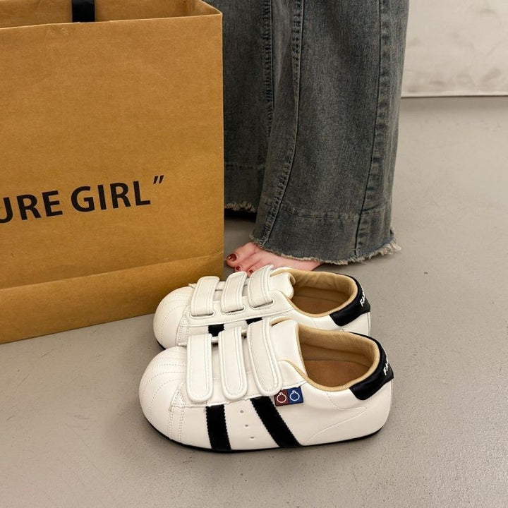 Damen Sportliche Freizeitschuhe mit verstellbaren Klettverschlüssen Drune