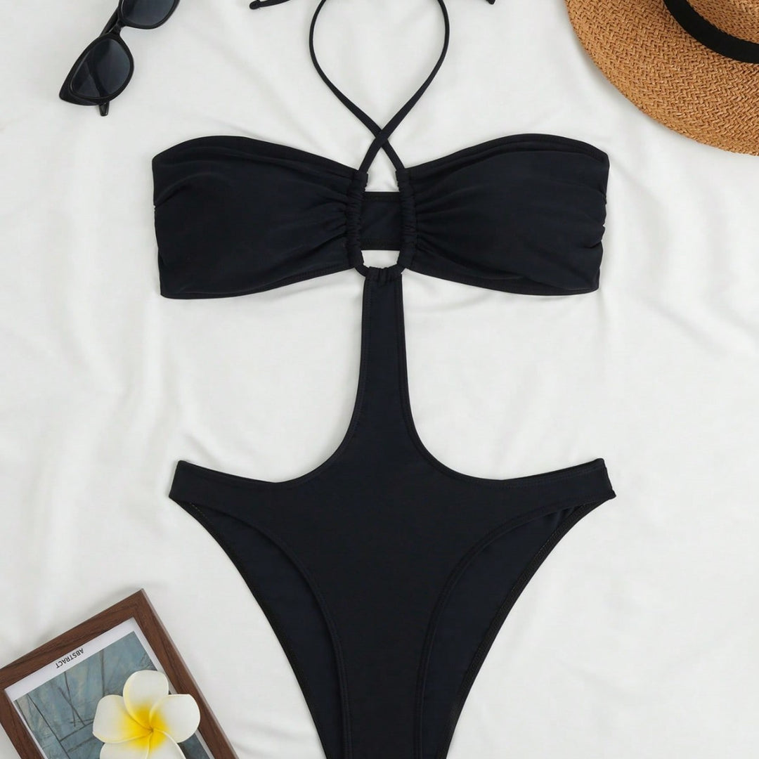 Damen Badeanzug mit verführerischem Cut-Out Design Drune