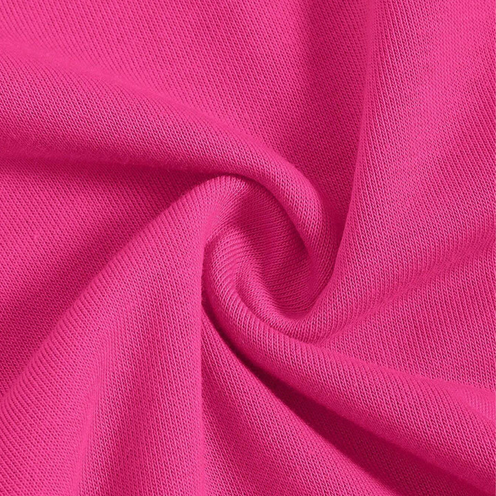 Damen lässige Cargo-Hose mit weitem Schnitt und elastischem Bund Drune