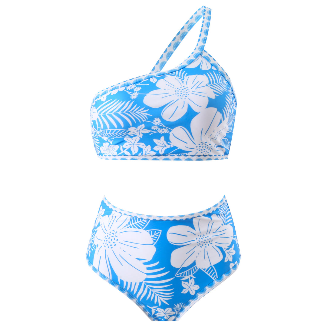 Damen Maxirock mit floralem Print und elastischem Bund Drune
