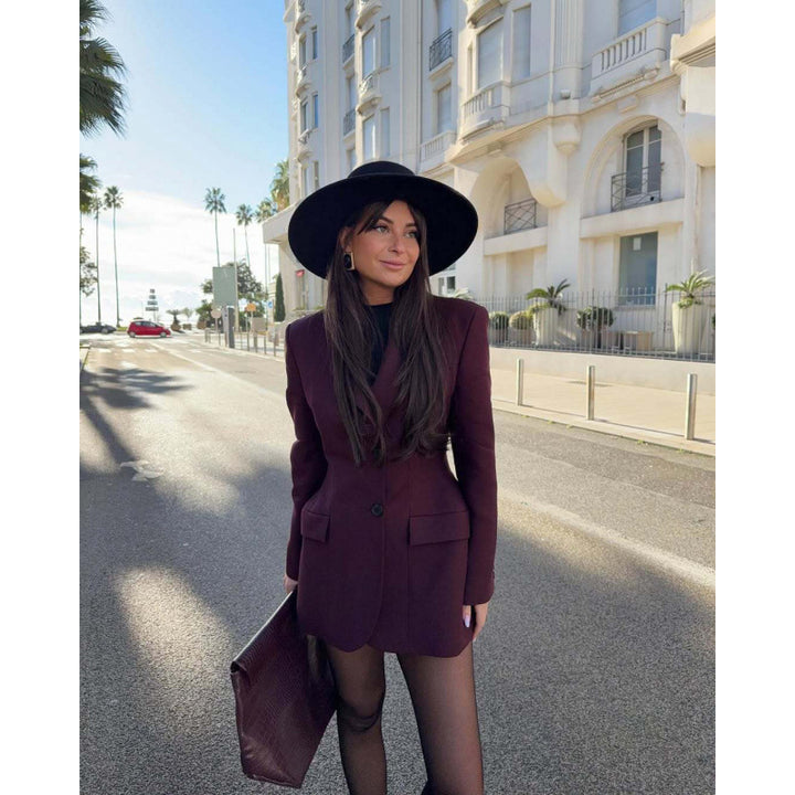 Damen Blazer mit elegantem Schnitt und modernen Steppdetails Drune