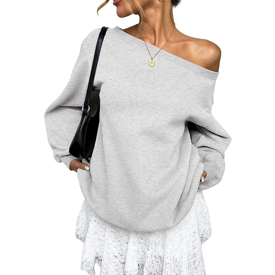 Damen Oversized Sweatshirt Drune