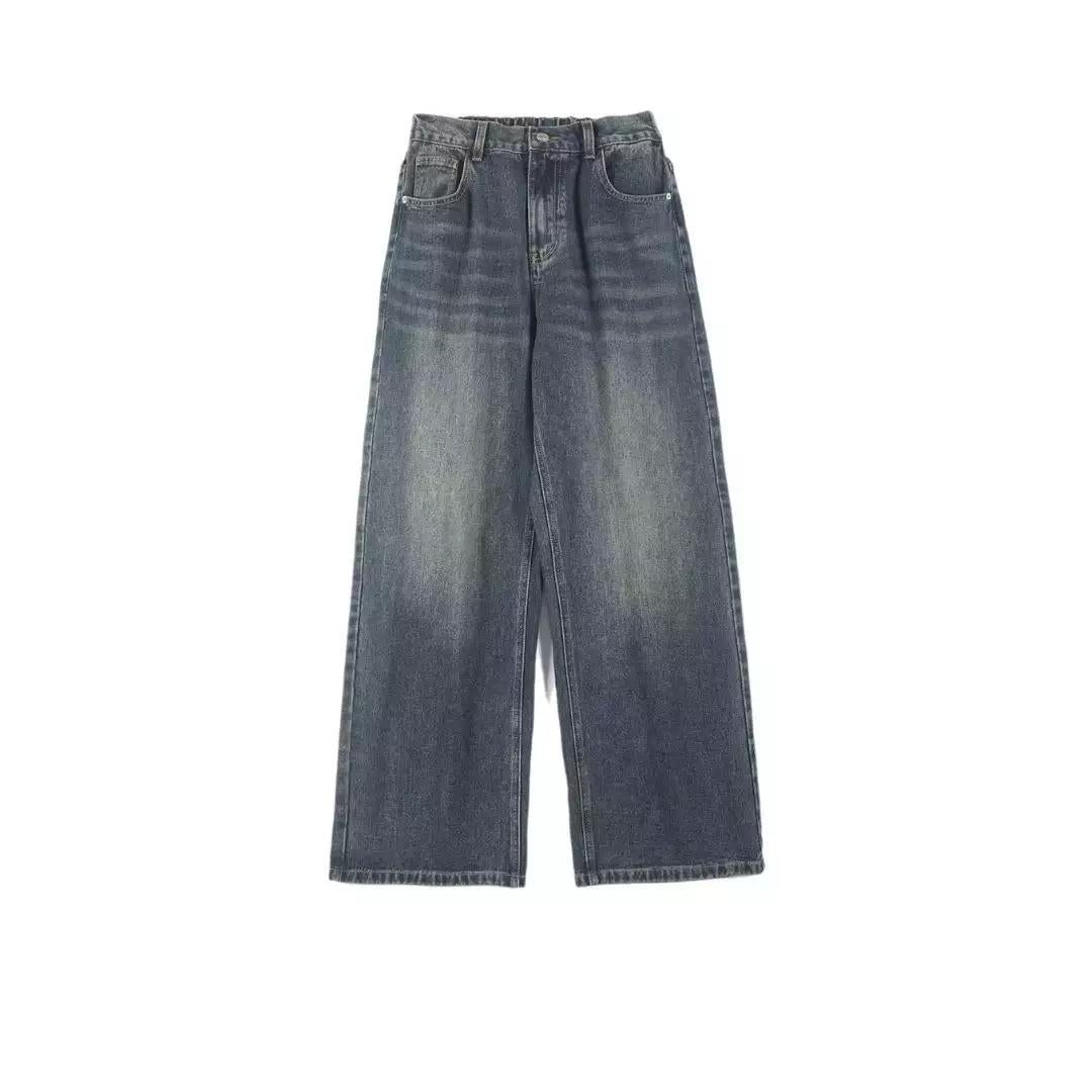 Damen Weite Denim-Jeans Drune