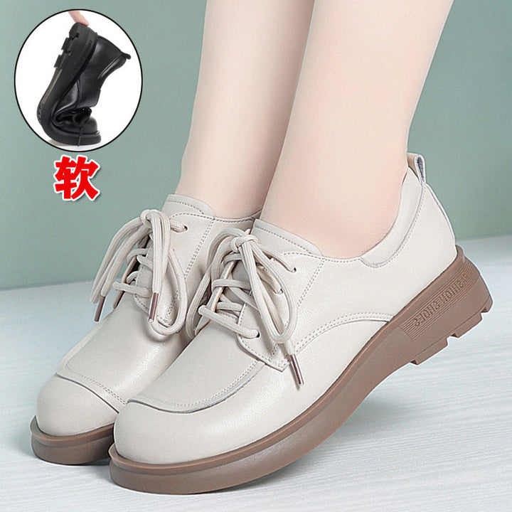 Damen Schnürschuhe mit eleganter Profilsohle und atmungsaktivem Obermaterial Drune