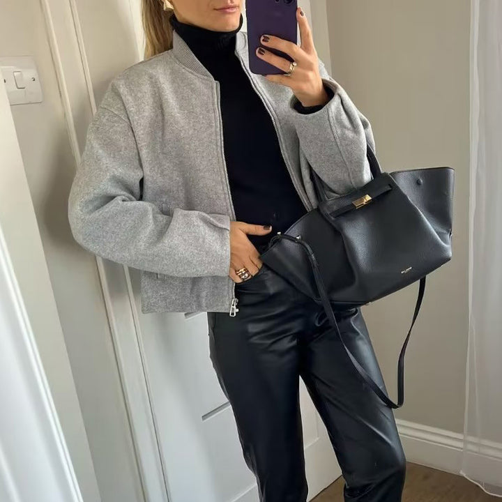 Damen modische Sweatjacke mit modernen Annehmlichkeiten und lässigem Schnitt Drune